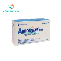 Arbosnew 100 Agimexpharm - Thuốc điều trị đái tháo đường hiệu quả